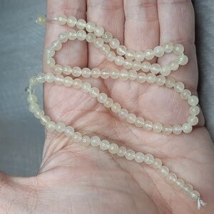 4mm Peachy Agate 15-inch Strand #7